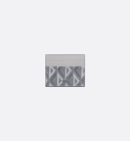 Card Holder Gray CD Diamond Canvas