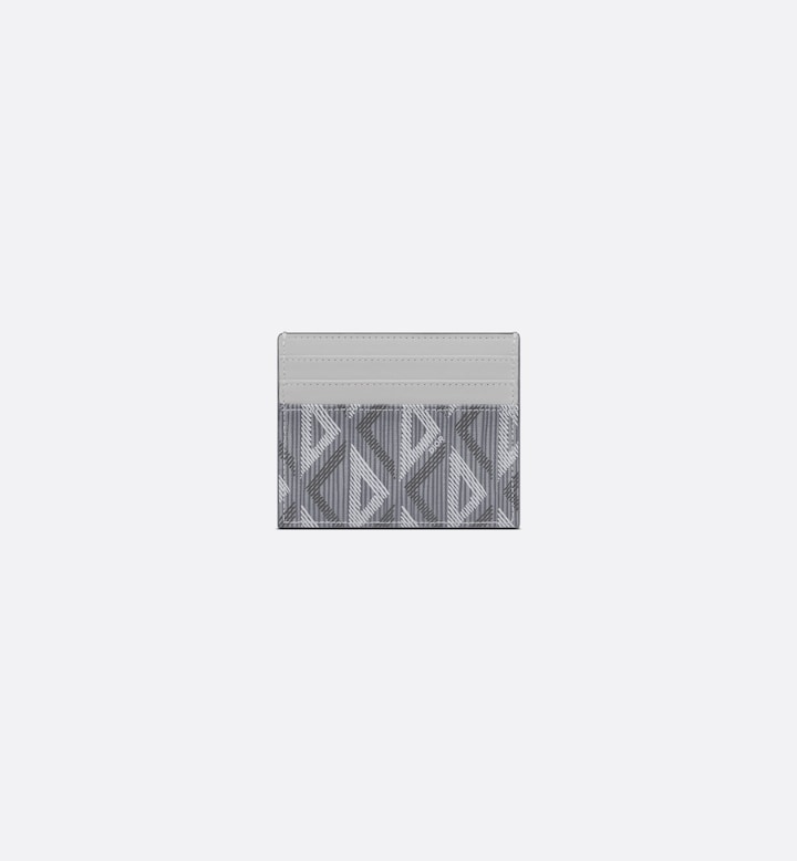 Card Holder Gray CD Diamond Canvas
