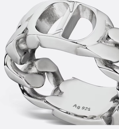 CD Icon Chain Link Ring