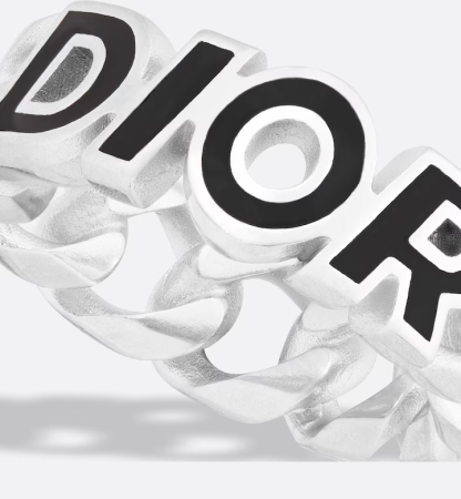 Italic Chain Link Ring