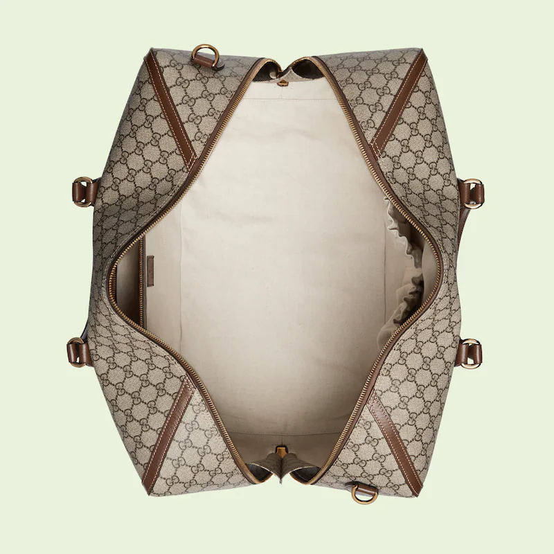 LARGE DUFFLE BAG WITH INTERLOCKING G