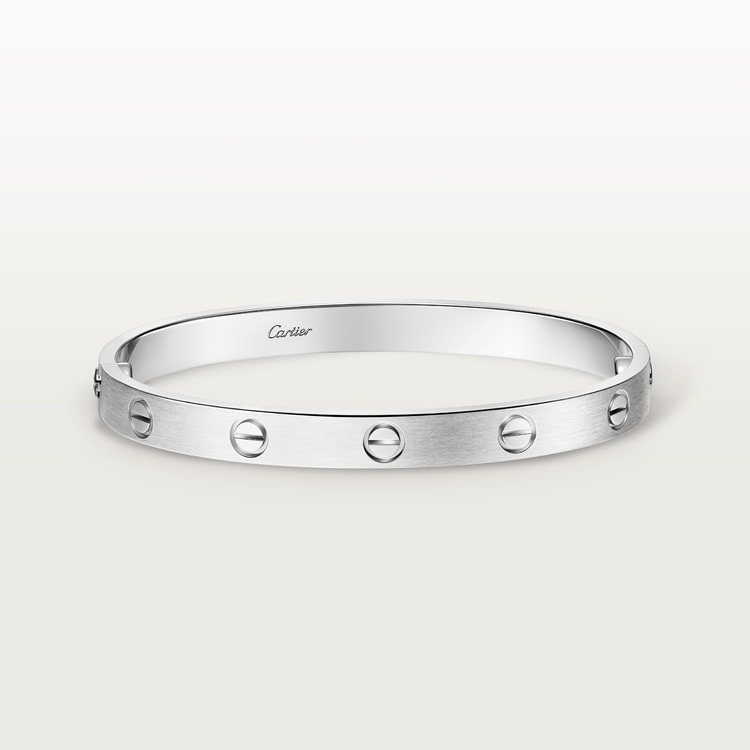 LOVE bracelet, classic model, brushed