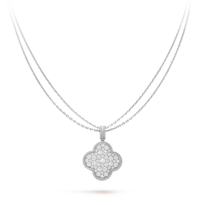 Magic Alhambra long necklace, 1 motif