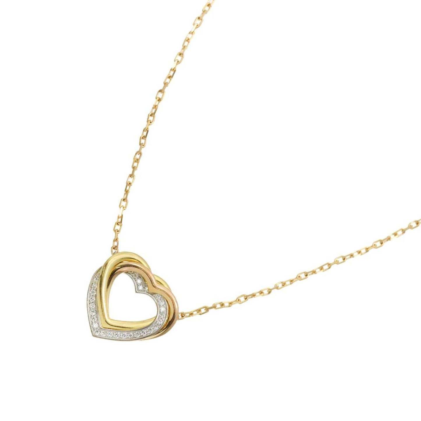 Trinity Heart Diamond Necklace
