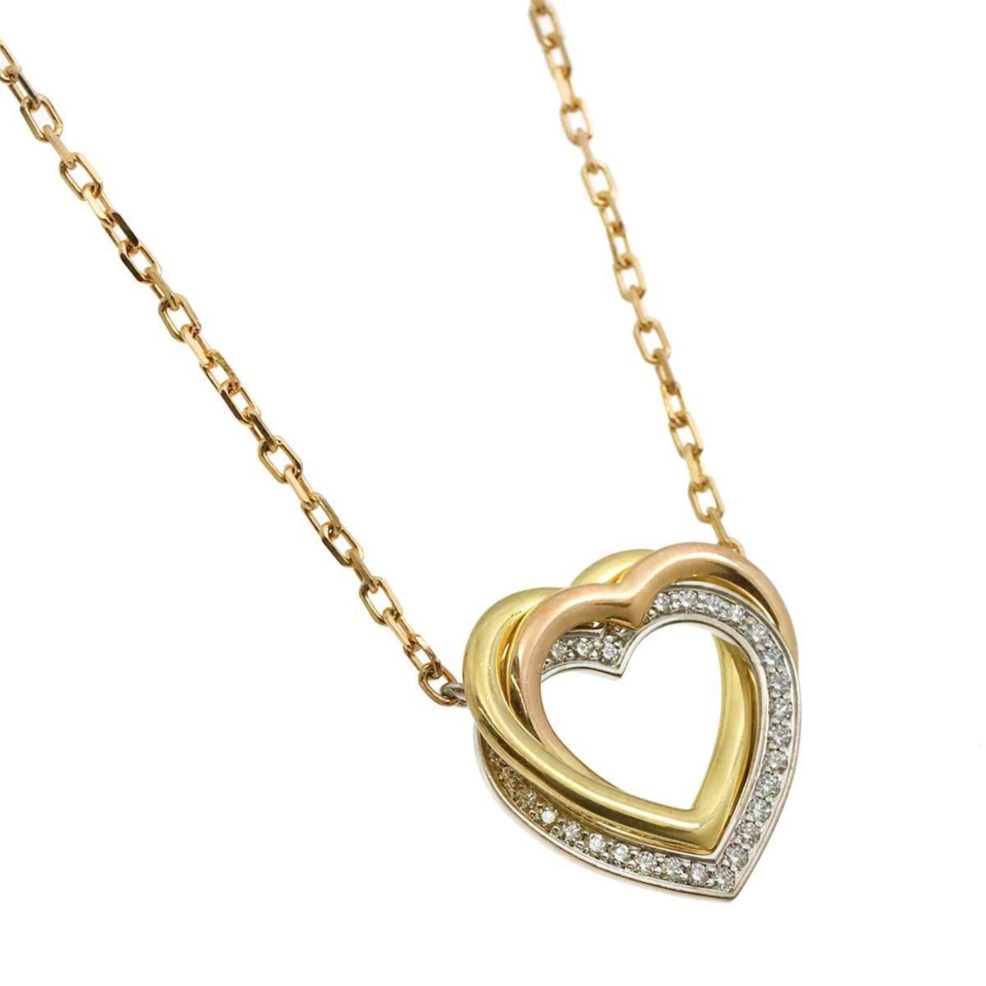 Trinity Heart Diamond Necklace