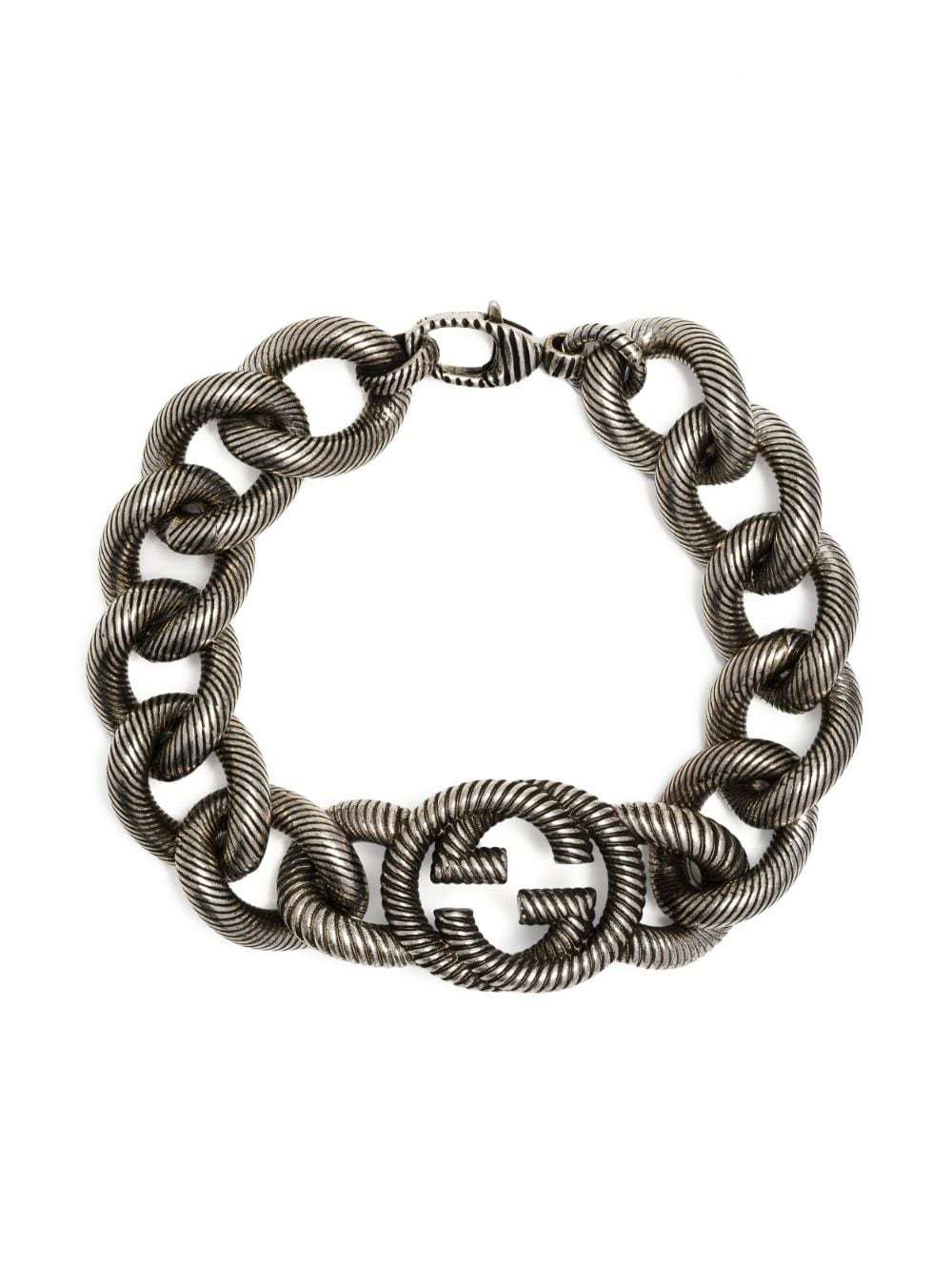 Interlocking G chain bracelet