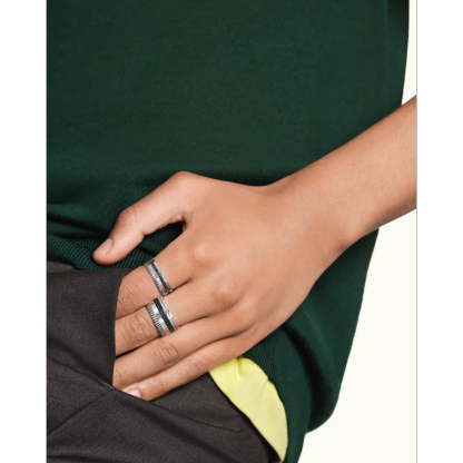 QUATRE BLACK EDITION SMALL RING