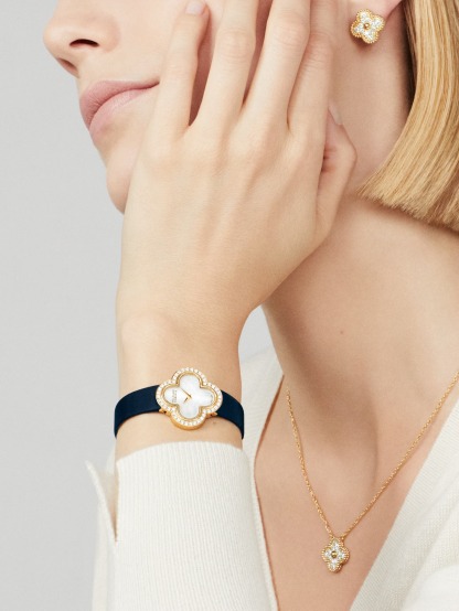 3-Piece Alhambra Yellow Gold & Diamond