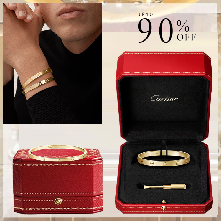 LOVE BRACELET, CLASSIC MODEL & LOVE BRACELET, SMALL MODEL