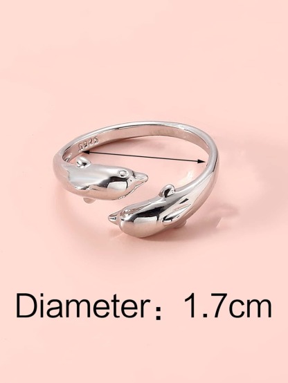 Dolphin Decor Ring