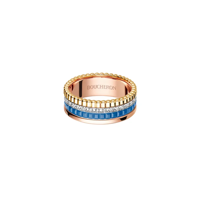 QUATRE BLUE EDITION SMALL RING
