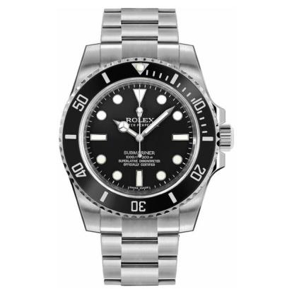 Submariner Men's Luxury Diver Watch Black Dial 114060-0002