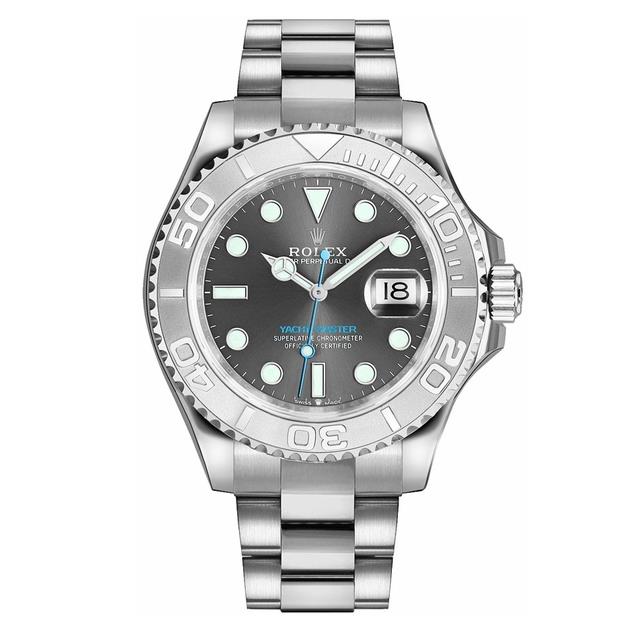 Yacht-Master 40 Platinum Bezel Men's Watch 126622-0001