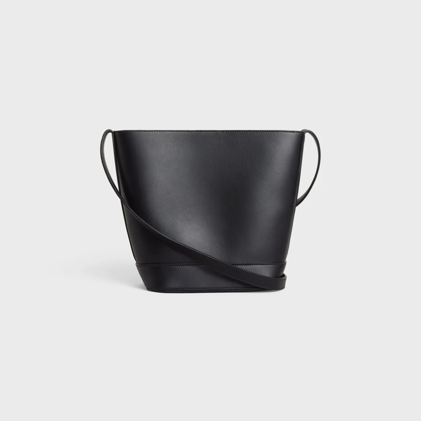 SMALL BUCKET CUIR TRIOMPHE in Smooth Calfskin