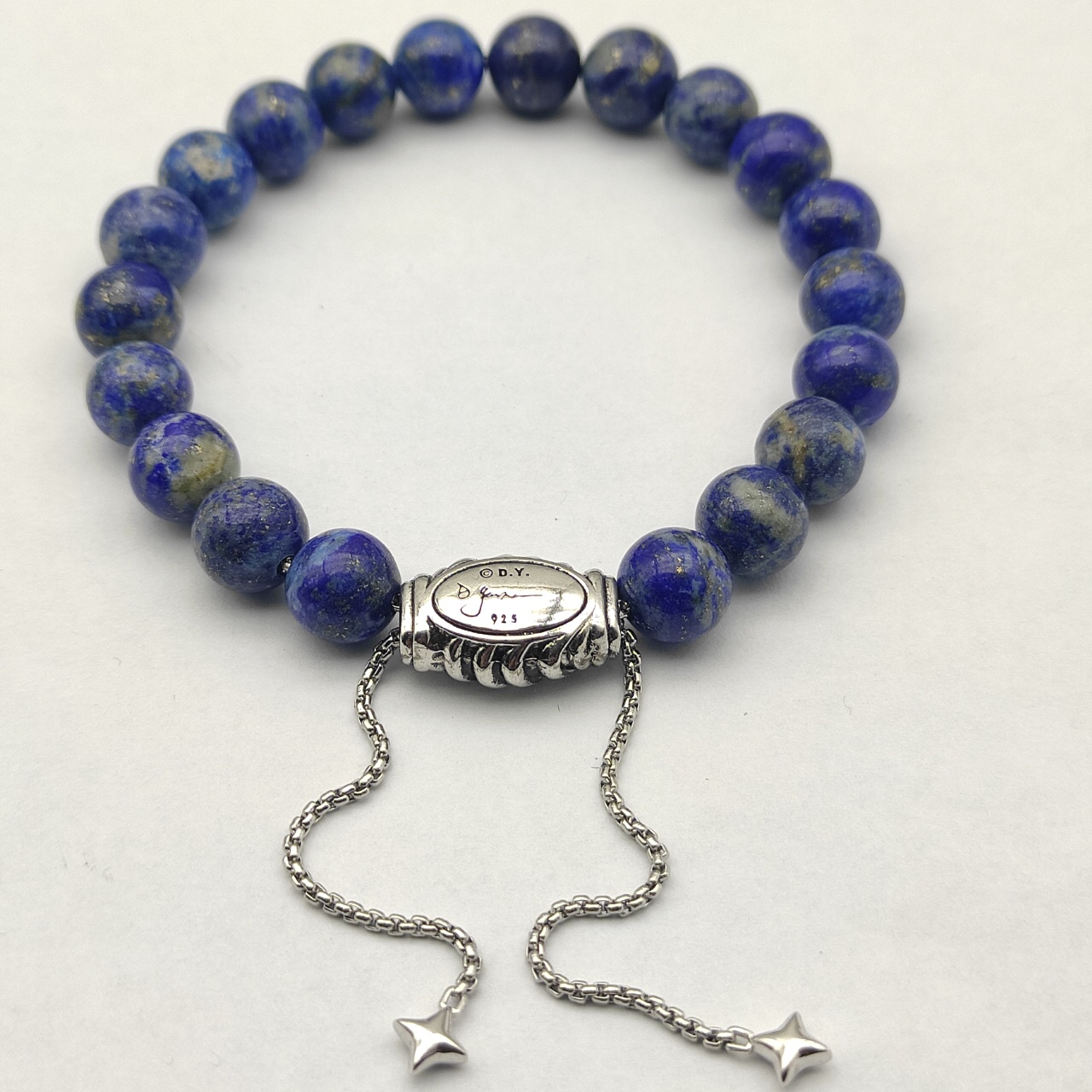 8MM Stretch Rock Crystal Bracelet