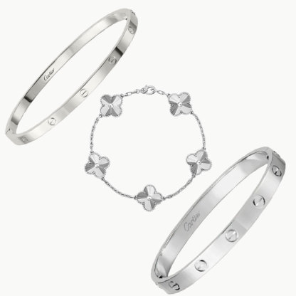 3-Piece Set Sterling silver Love & Luck Gift
