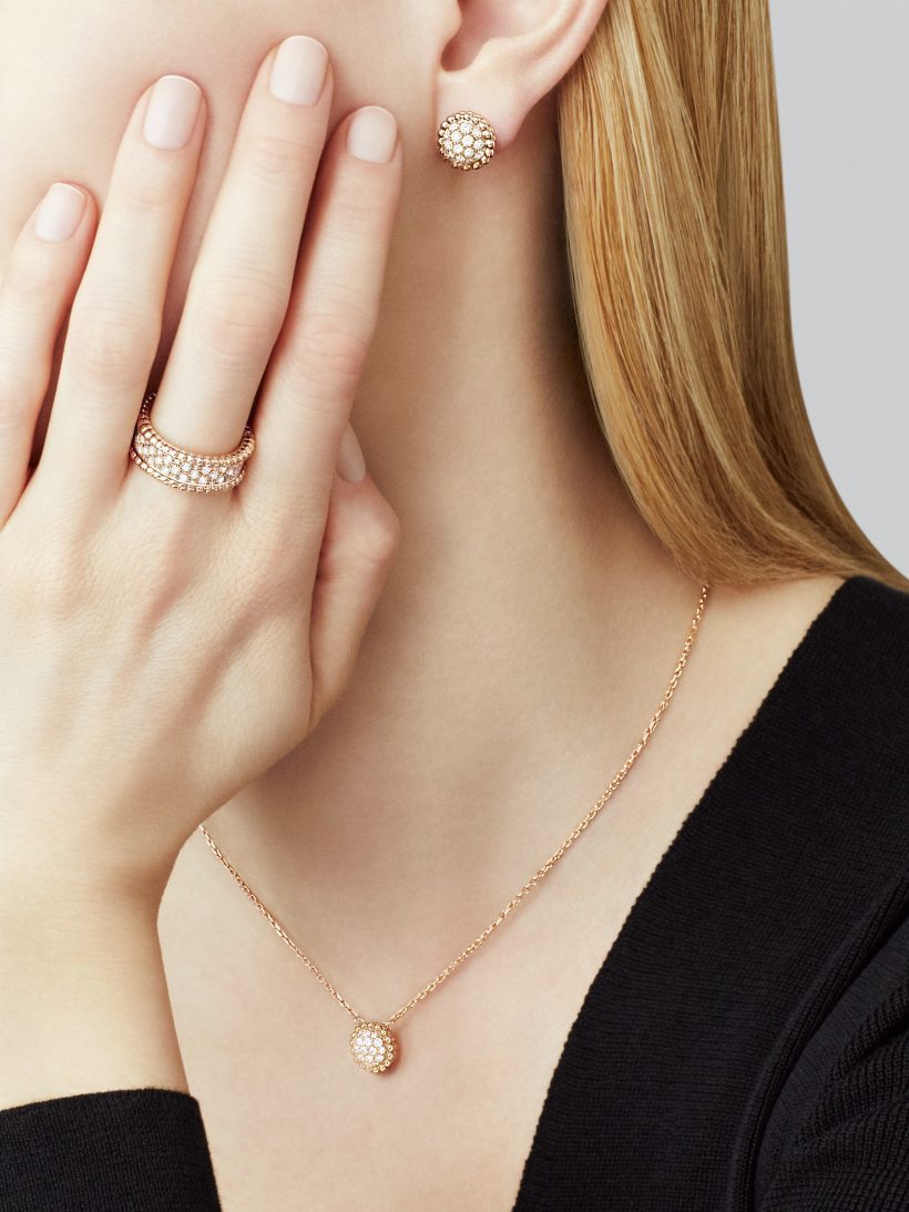 Perlee diamonds earrings