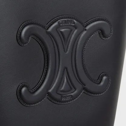 SMALL BUCKET CUIR TRIOMPHE in Smooth Calfskin