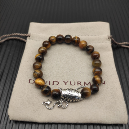 8MM Stretch Rock Crystal Bracelet