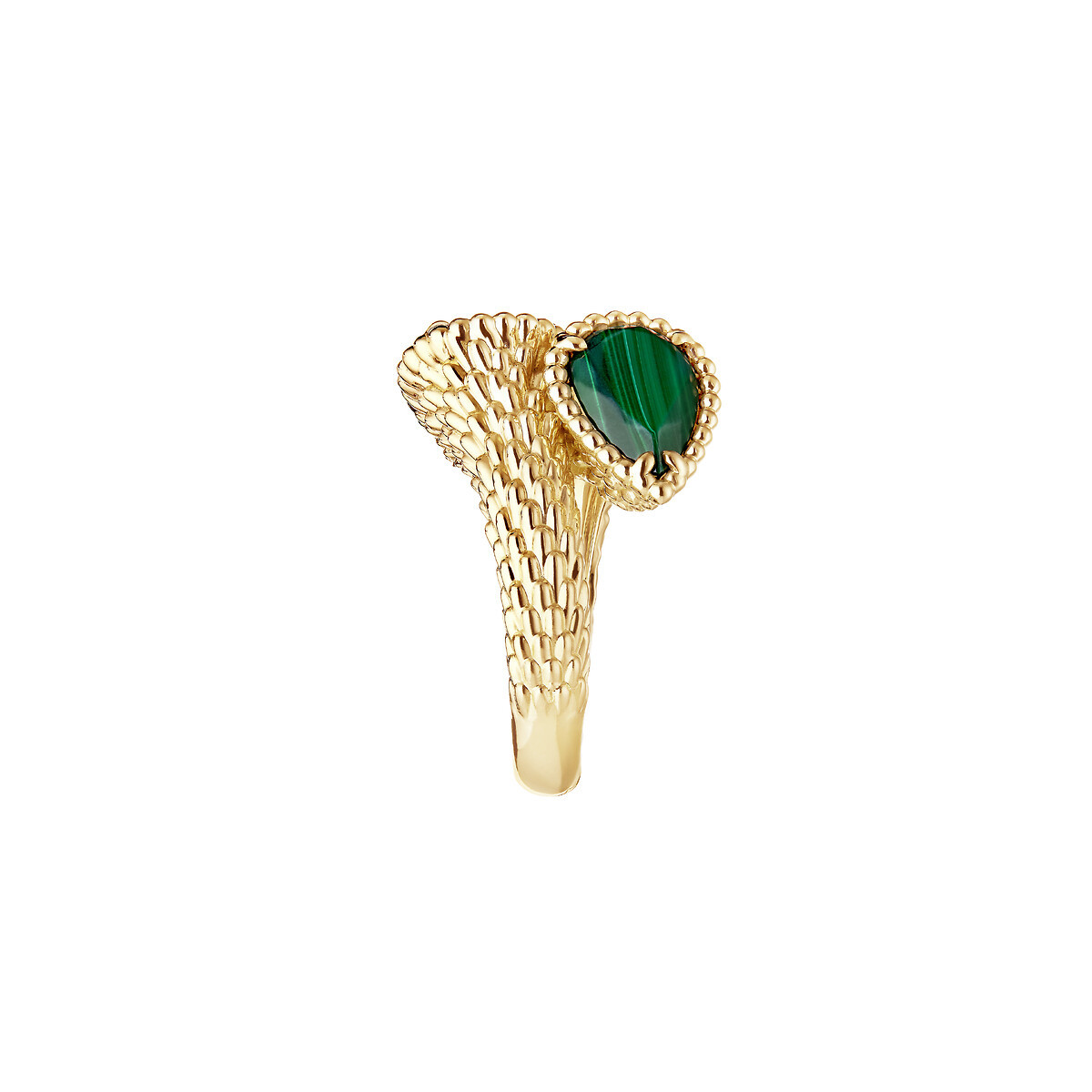 Serpent Bohème Two-stone ring, S motifs Ref JRG02797