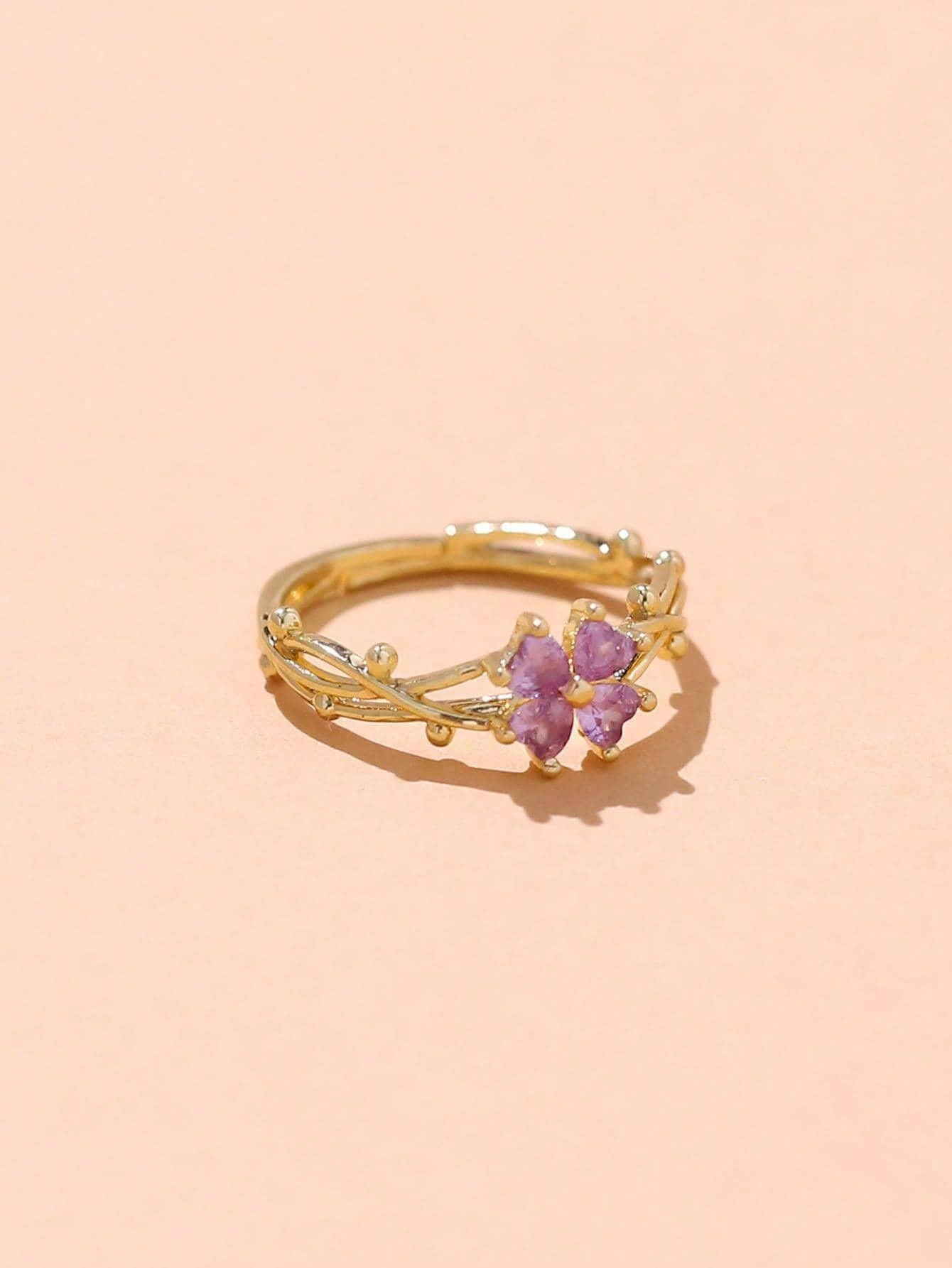 Flower Decor Ring