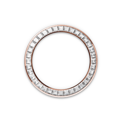 Cosmograph Daytona  Oyster, 40 mm, Everose gold and diamonds  Reference 126535TBR