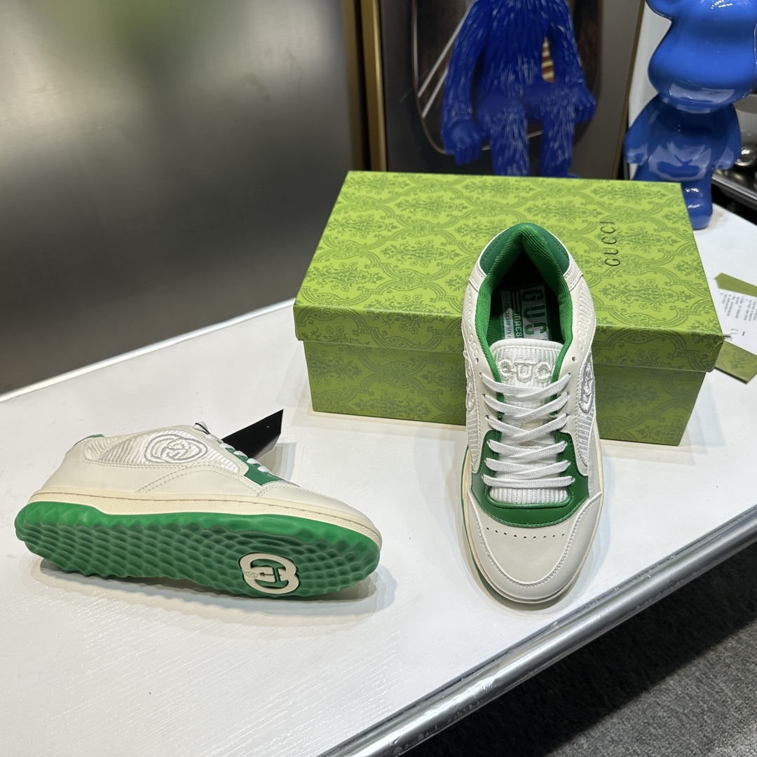 off-white & green mac80 sneakers