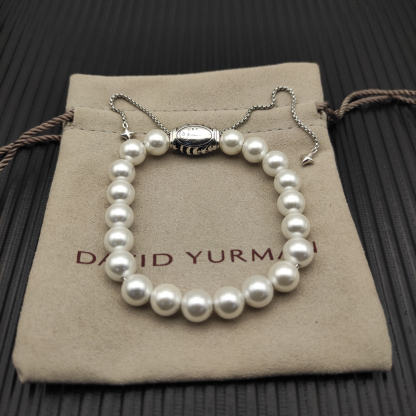 8MM Stretch Rock Crystal Bracelet