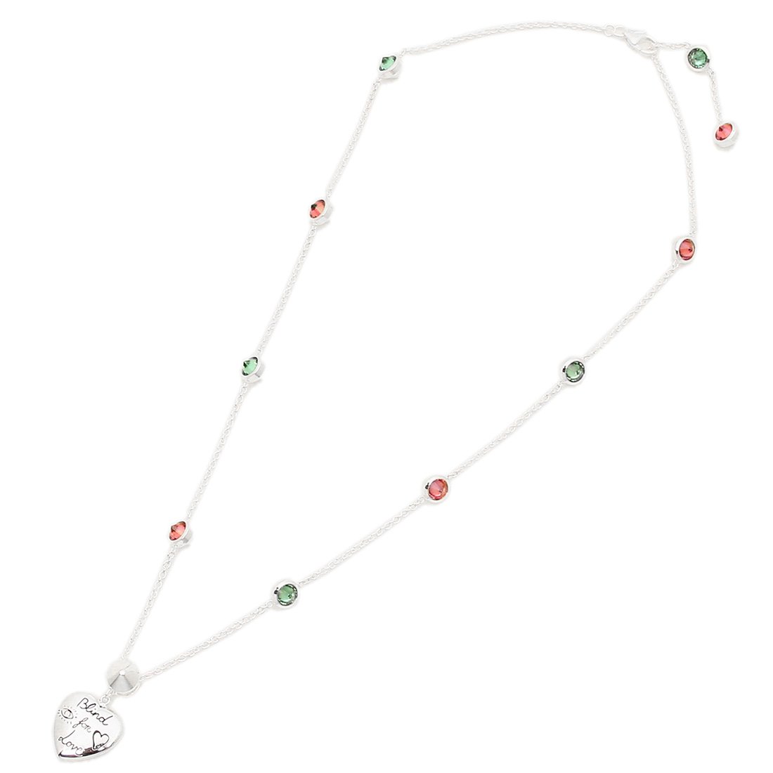 Blind for Love SV Necklace Silver Accessory Jewelry with Box