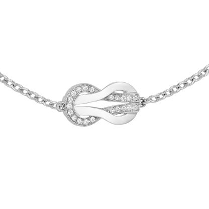CHANCE INFINIE BRACELET 18K WHITE GOLD AND DIAMONDS SMALL MODEL