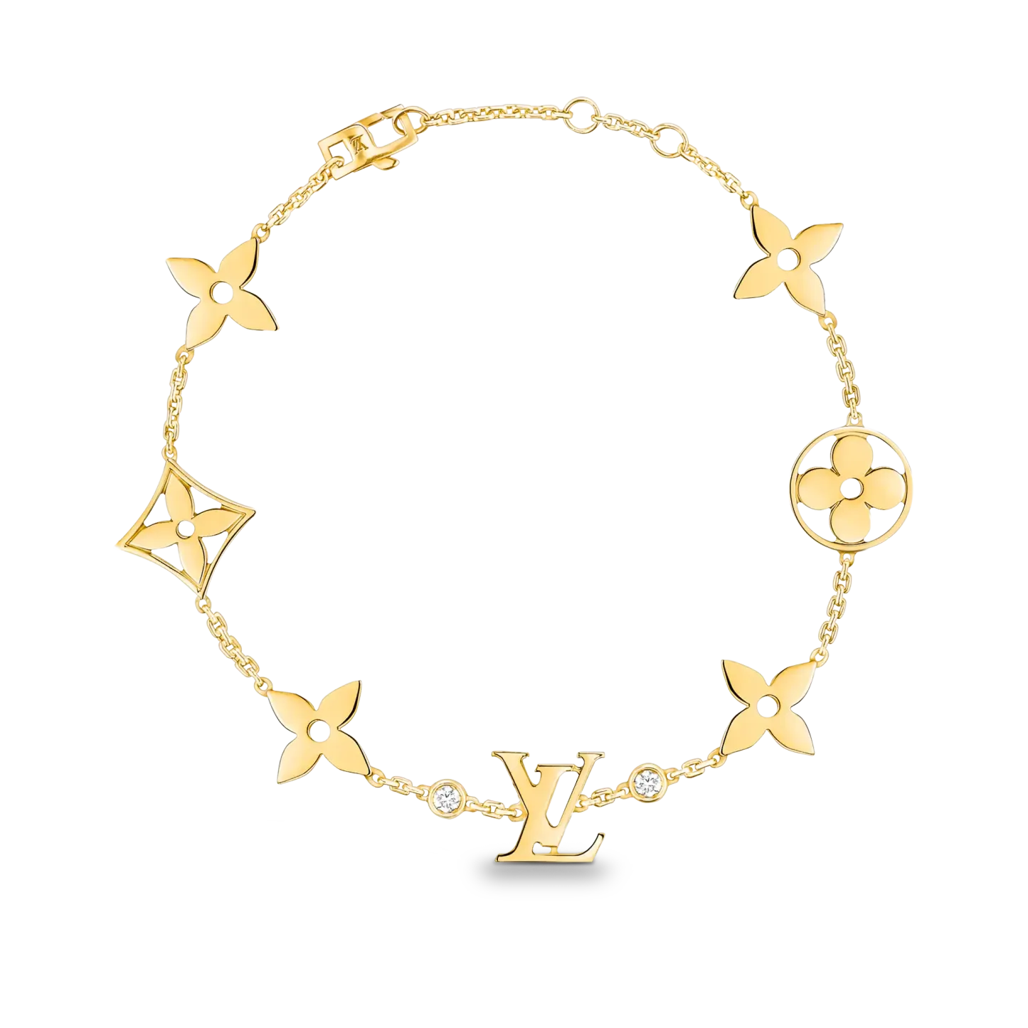 3-Piece Set Yellow Gold & Luck Gift