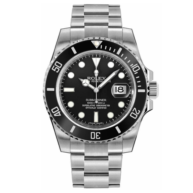 Submariner Date Black Dial Men's Watch 116610LN-0001