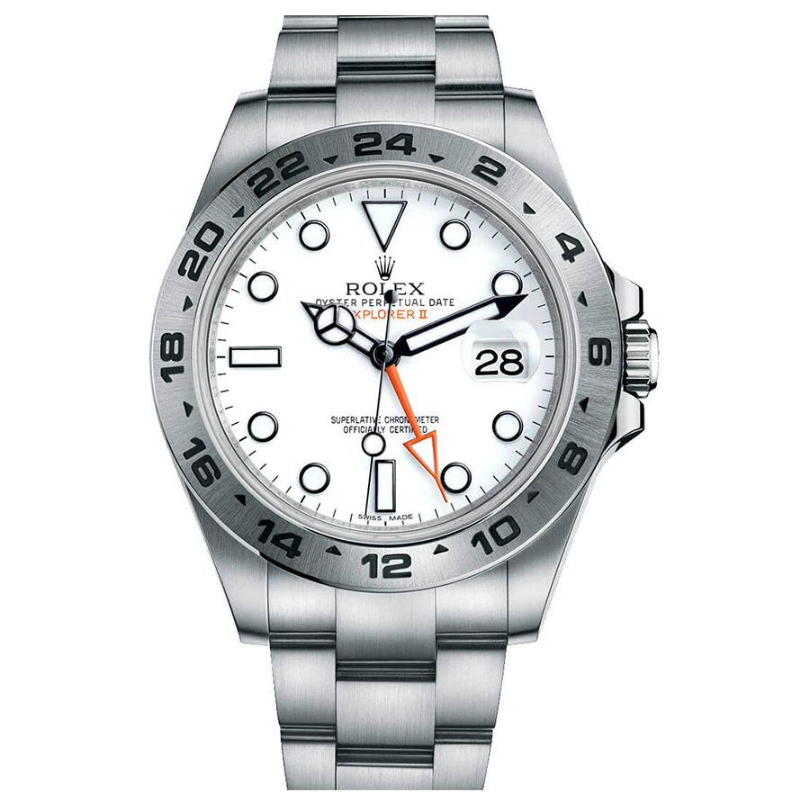 Explorer II White Dial Men's Watch 216570-0001