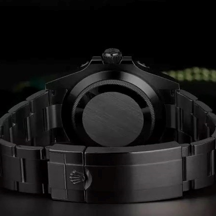 Submariner 124060 Black Dial Black PVD Oyster Bracelet Watch