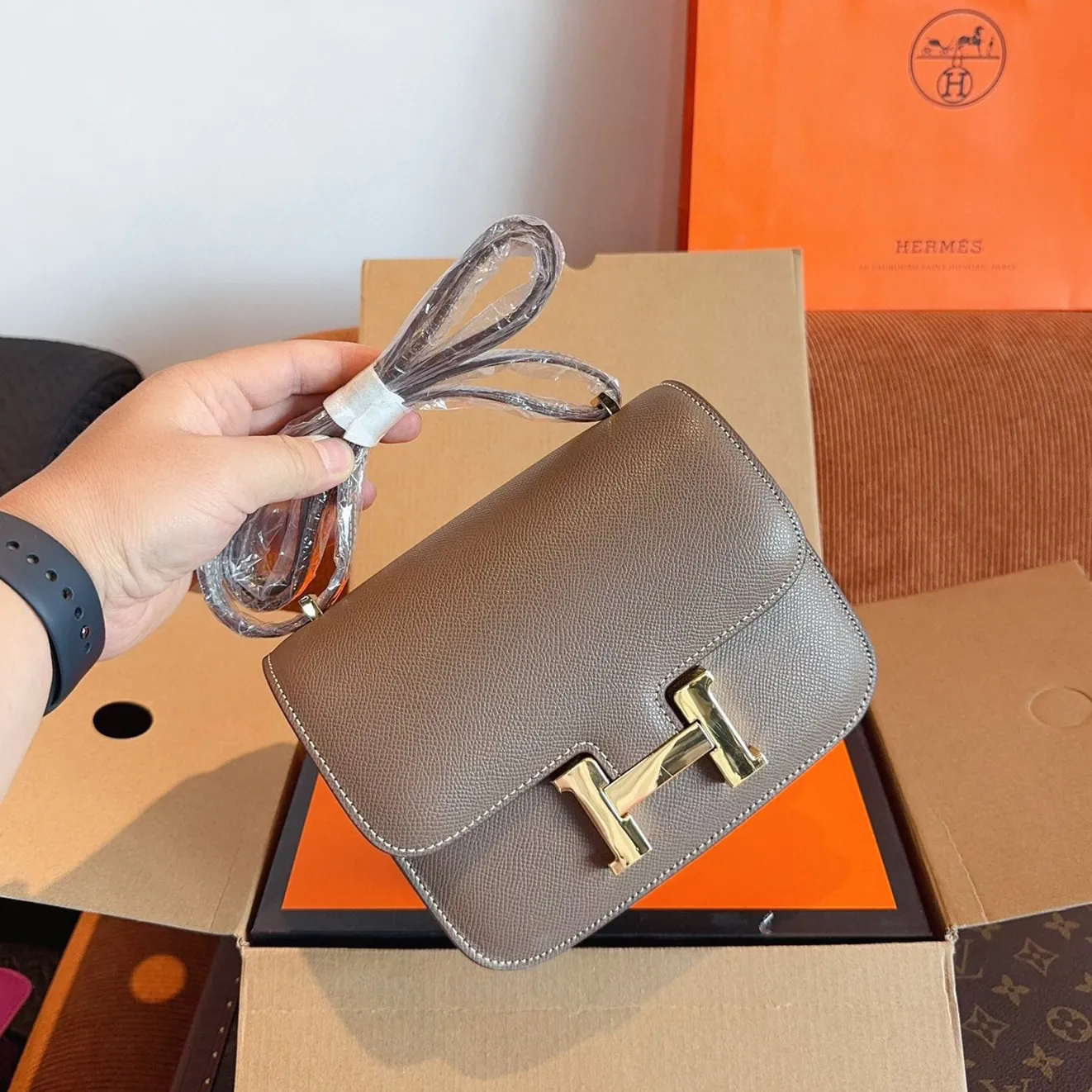 Constance Mini 18 Bag Gold Hardware