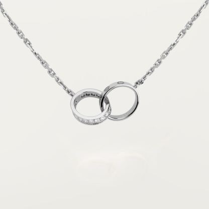 LOVE NECKLACE, DIAMONDS