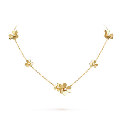 Frivole necklace, 9 flowers