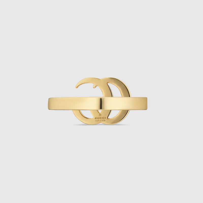 RUNNING YELLOW GOLD RING