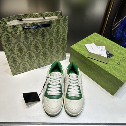 off-white & green mac80 sneakers