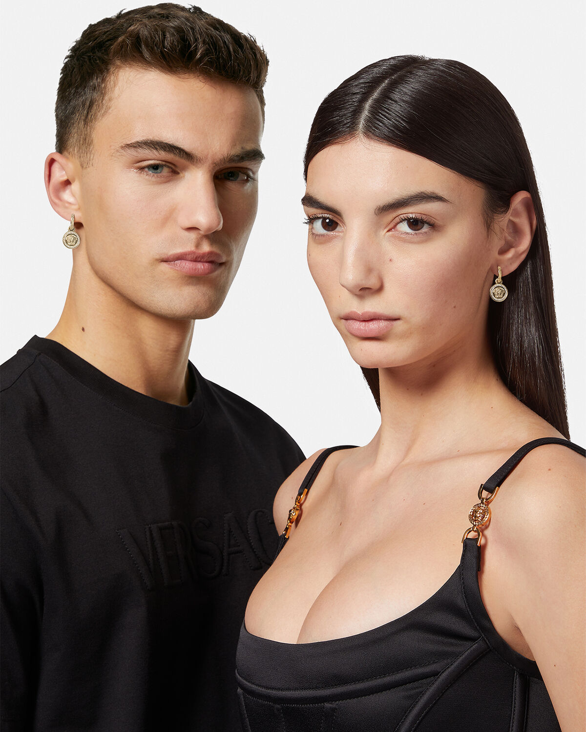 Crystal La  Greca Earrings