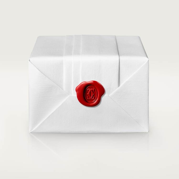 LOVE necklace, paved with diamonds, 18K yellow gold