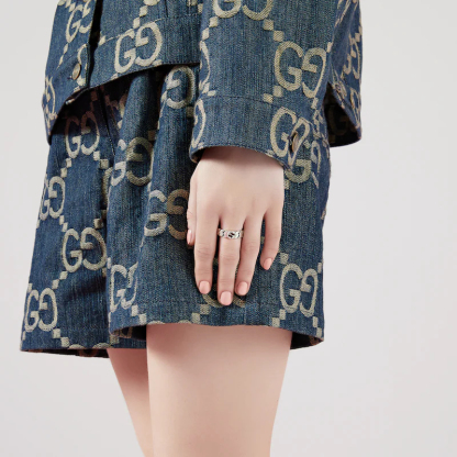 WIDE INTERLOCKING RING