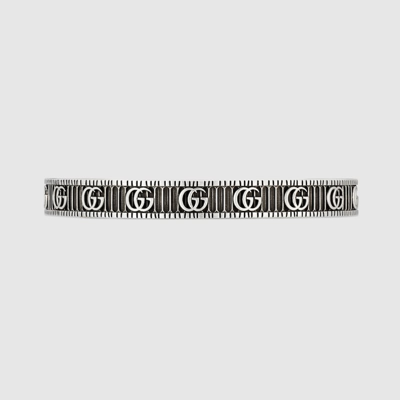 BRACELET WITH DOUBLE G IN SILVER