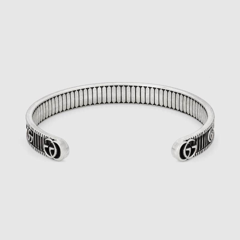 BRACELET WITH DOUBLE G IN SILVER
