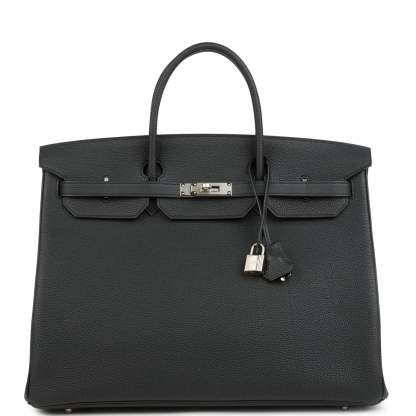 Birkin 40 Black Togo Palladium Hardware