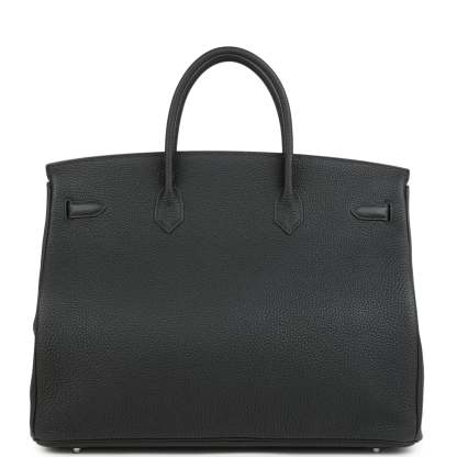 Birkin 40 Black Togo Palladium Hardware
