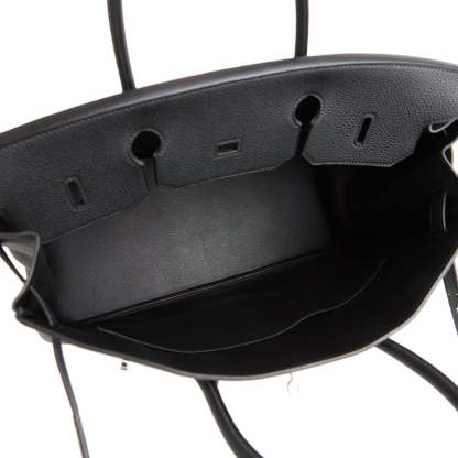 Birkin 40 Black Togo Palladium Hardware