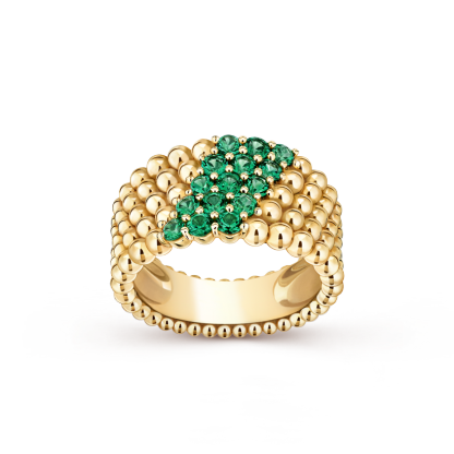 Perlée couleurs ring, 5 rows