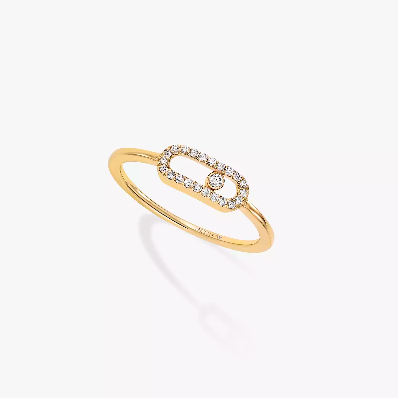 Move Uno Yellow Gold Diamond Ring