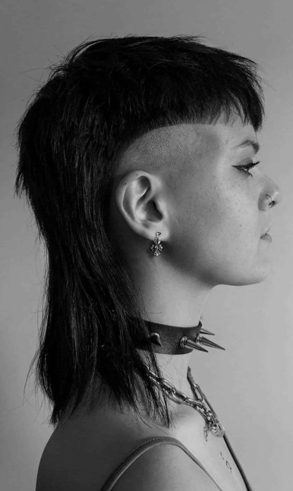 TINY E CH PLUS DROP EARRINGS